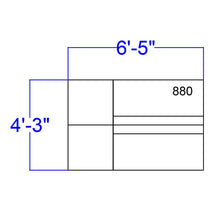 Load image into Gallery viewer, Alon Melrose White LeatherSoft Reception Configuration, 4 Pieces