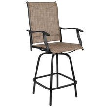 Load image into Gallery viewer, Patio Bar Height Stools Set of 2, in Brown