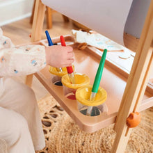 Load image into Gallery viewer, Tiny Land® Caramel Magnitales Easel for Kids