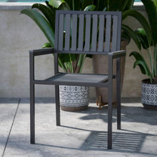 Load image into Gallery viewer, Set of 2 Indoor/Outdoor Stacking Club Chairs