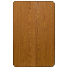 Load image into Gallery viewer, Mobile 30''W x 48''L Oak Thermal Activity Table - Height Adjustable Short Legs