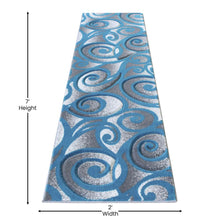 Load image into Gallery viewer, Sculpted High-Low Pile 5' x 7' Area Rug for Indoor Use
