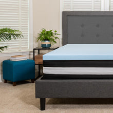 Load image into Gallery viewer, Queen 10 Inch Foam Pocket Spring Mattress, 2 inch Gel Memory Foam Topper Bundle