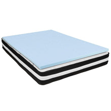 Load image into Gallery viewer, Full 10 Inch Foam Pocket Spring Mattress, 2 inch Gel Memory Foam Topper Bundle