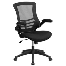 Load image into Gallery viewer, Black Computer Desk, Mesh Office Chair and Locking Mobile Filing Cabinet