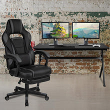 Load image into Gallery viewer, Gaming Desk/Headphone Hook/Removable Mousepad Top & Black Back/Arms Gaming Chair