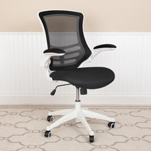 Load image into Gallery viewer, Mid-Back Black Mesh Swivel Ergonomic Task Office Chair