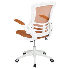 Load image into Gallery viewer, Mid-Back Tan Mesh Swivel Ergonomic Task Office Chair