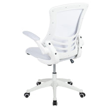 Load image into Gallery viewer, Mid-Back White Mesh Swivel Ergonomic Task Office Chair