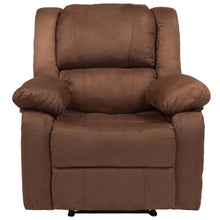 Load image into Gallery viewer, Chocolate Brown Microfiber Recliner