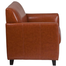 Load image into Gallery viewer, Diplomat Cognac LeatherSoft Chair