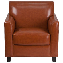 Load image into Gallery viewer, Diplomat Cognac LeatherSoft Chair