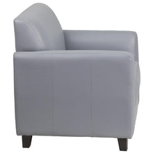 Load image into Gallery viewer, Diplomat Gray LeatherSoft Chair