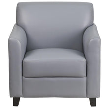 Load image into Gallery viewer, Diplomat Gray LeatherSoft Chair