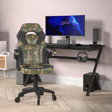 Load image into Gallery viewer, X10 Gaming Chair Racing Computer Chair, Camouflage/Black LeatherSoft