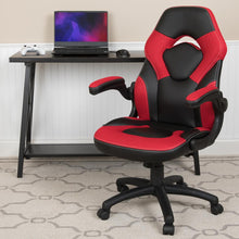 Load image into Gallery viewer, X10 Gaming Chair Racing Office Computer Swivel Chair, Red/Black LeatherSoft