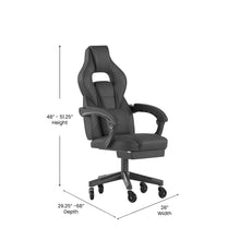 Load image into Gallery viewer, X40 Gaming Chair Racing Computer Chair - Black