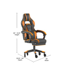 Load image into Gallery viewer, X40 Gaming Chair Racing Computer Chair - Black/Orange