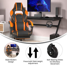 Load image into Gallery viewer, X40 Gaming Chair Racing Computer Chair - Black/Orange