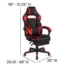 Load image into Gallery viewer, X40 Gaming Chair Racing Computer Chair - Red