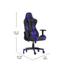 Load image into Gallery viewer, X20 Gaming Chair Racing Office Computer Chair with Back in Blue