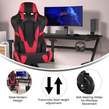 Load image into Gallery viewer, X20 Gaming Chair Racing Office Computer Chair with Back and Roller Wheels in Red