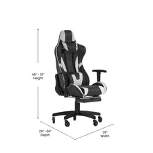 Load image into Gallery viewer, X30 Gaming Chair Racing Computer Chair with Back, Slide-Out Footrest,