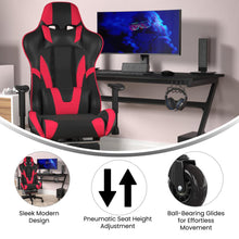 Load image into Gallery viewer, X30 Gaming Chair Racing Computer Chair with Back, Slide-Out Footrest, in Red