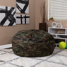 Load image into Gallery viewer, Oversized Camouflage Refillable Bean Bag Chair for All Ages