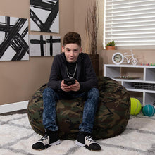 Load image into Gallery viewer, Oversized Camouflage Refillable Bean Bag Chair for All Ages