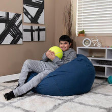 Load image into Gallery viewer, Oversized Denim Refillable Bean Bag Chair for All Ages