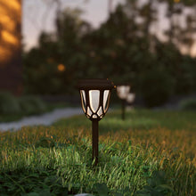 Load image into Gallery viewer, 8 Pack Brown Tulip Design LED Solar Lights Weather Resistant