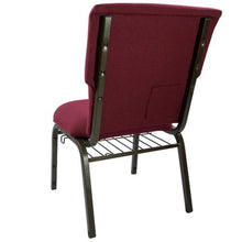 Load image into Gallery viewer, Maroon Discount Church Chair - 21 in. Wide