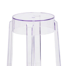 Load image into Gallery viewer, 25.75'' High Transparent Counter Height Stool