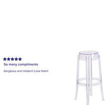Load image into Gallery viewer, 29.75'' High Transparent Barstool