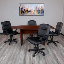 Load image into Gallery viewer, 6 Foot (72 inch) Oval Conference Table in Mahogany