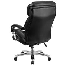 Load image into Gallery viewer, Big & Tall Office Chair | Black Swivel Executive Desk Chair with Wheels