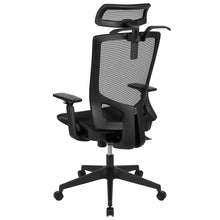 Load image into Gallery viewer, Mesh Office Chair with Synchro-Tilt in Black