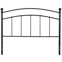 Load image into Gallery viewer, Woodstock Decorative Black Metal Full Size Headboard