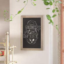 Load image into Gallery viewer, 20" x 30" Weathered Wall Mount Magnetic Chalkboard Sign