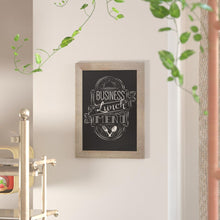 Load image into Gallery viewer, 18" x 24" Weathered Wall Mount Magnetic Chalkboard Sign