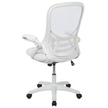 Load image into Gallery viewer, High Back White Mesh Ergonomic Swivel Office Chair