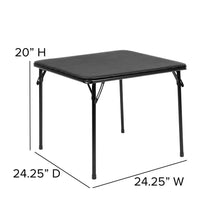 Load image into Gallery viewer, Black Folding Table