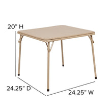 Load image into Gallery viewer, Tan Folding Table