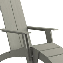 Load image into Gallery viewer, Modern Indoor/Outdoor Adirondack Chair and Matching Footrest