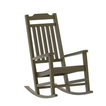 Load image into Gallery viewer, Red Poly Resin Rocking Chair for Indoor or Outdoor Use