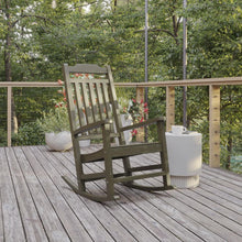 Load image into Gallery viewer, Red Poly Resin Rocking Chair for Indoor or Outdoor Use