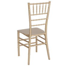 Load image into Gallery viewer, Gold Resin Stacking Chiavari Chair
