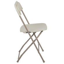 Load image into Gallery viewer, HERCULES Series 650 lb. Capacity Premium Beige Plastic Folding Chair