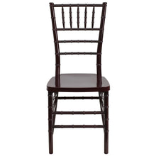 Load image into Gallery viewer, PREMIUM Mahogany Resin Stacking Chiavari Chair